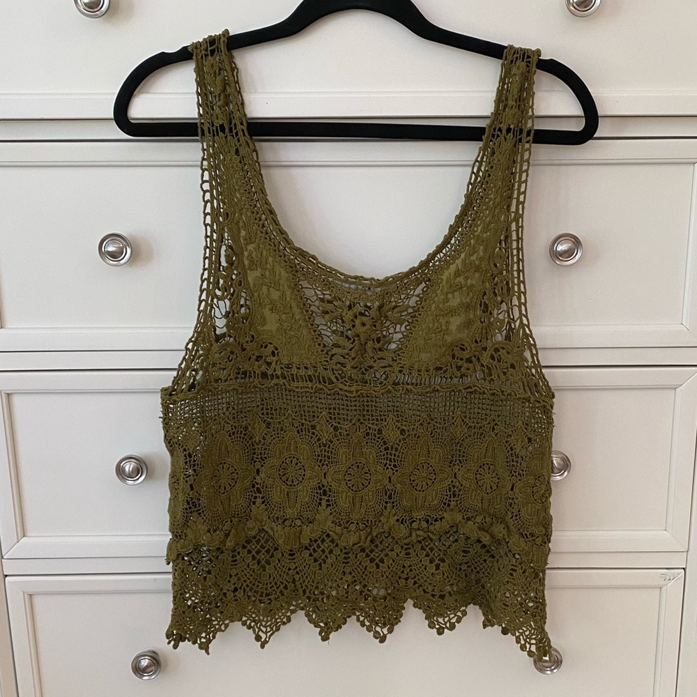 Lace Cover-up Top
